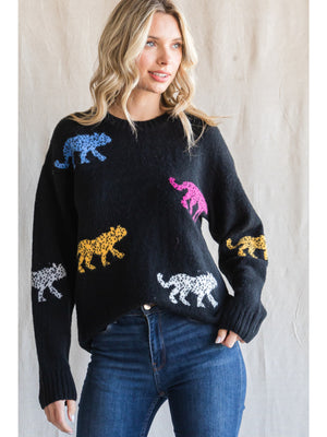 Jodifl Jazzy Jaguars Sweater