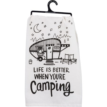 Towel - Life Is Better When You are Camping