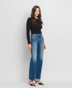 Vervet Pasadena High Rise Slim Wide Jeans