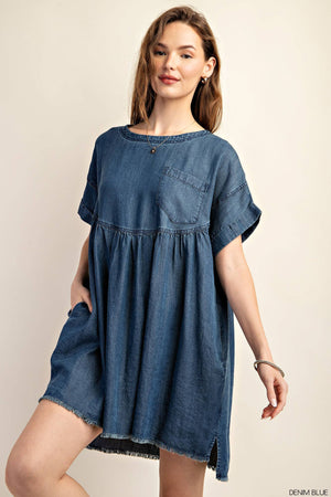 Kori That Special Moment Denim Shirt Dress