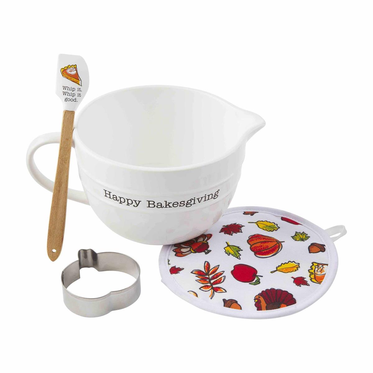 Mud Pie Dish - Mixing Bowl Set - Happy Bakesgiving