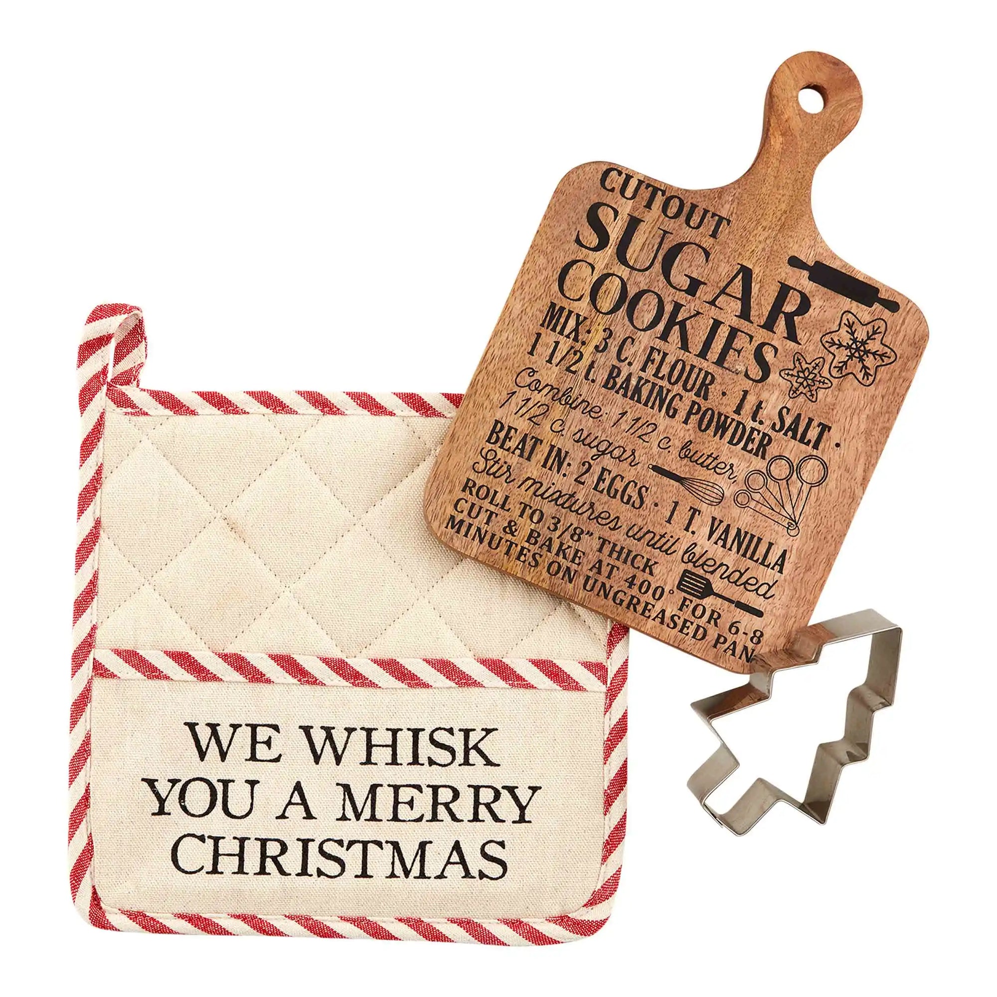Whisk You A Merry Christmas Board Set