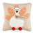 Mud Pie Pillow - Turkey Applique