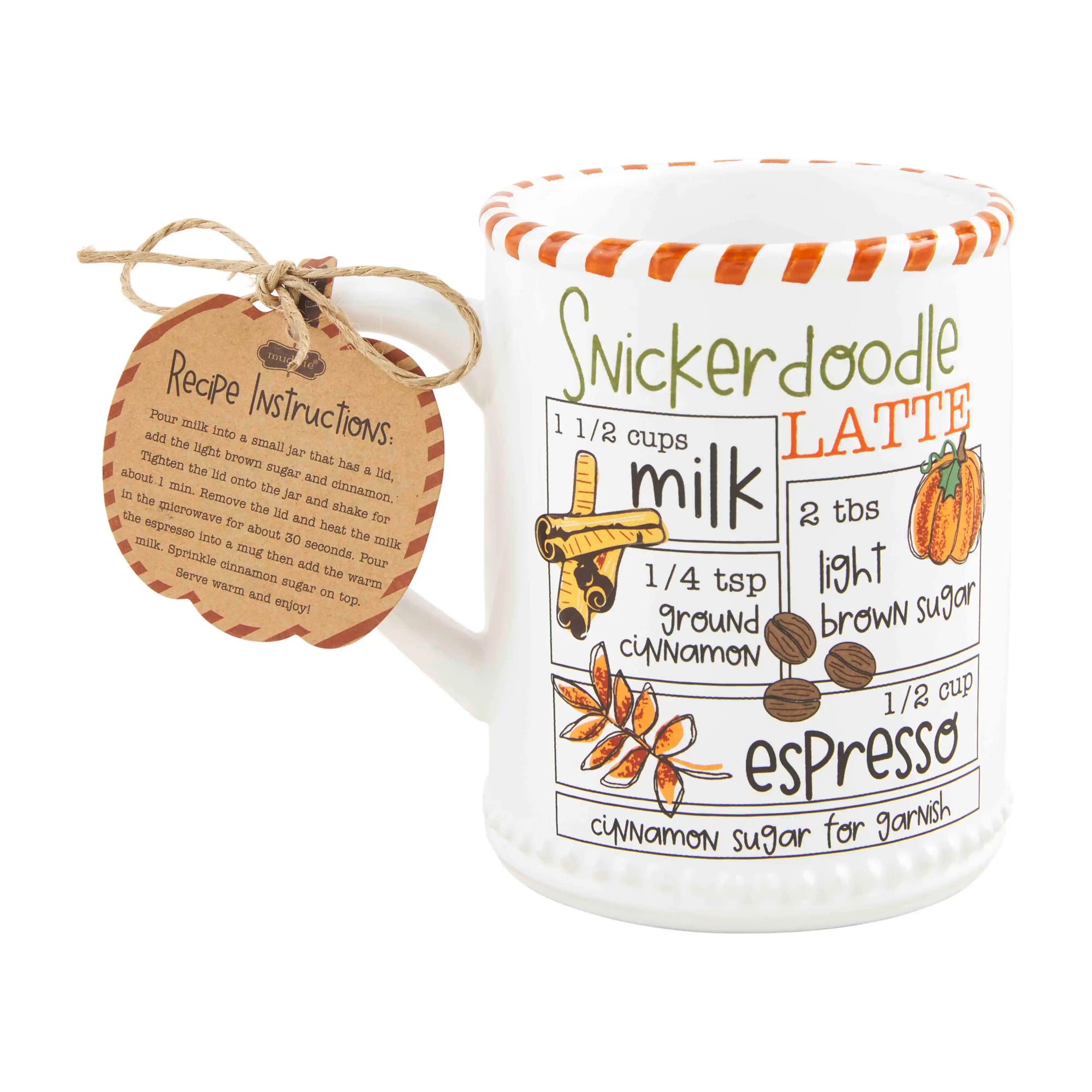 Snickerdoodle Latte Recipe Mug