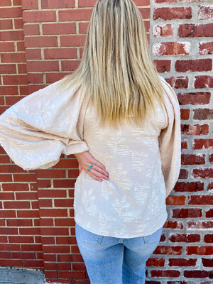 Grade & Gather Cream of the Crop Blouse