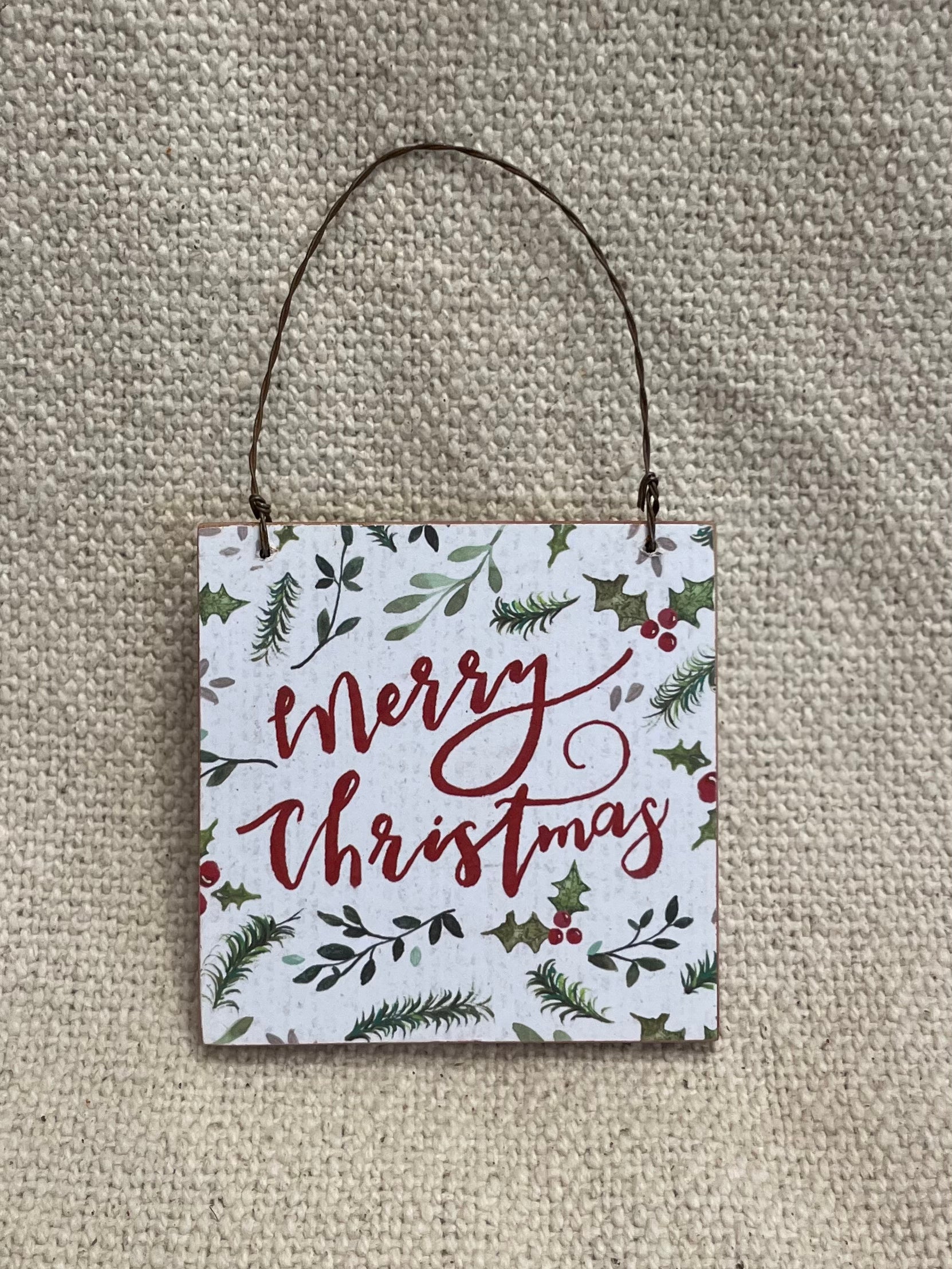 Hanging Sign - Mini Holiday