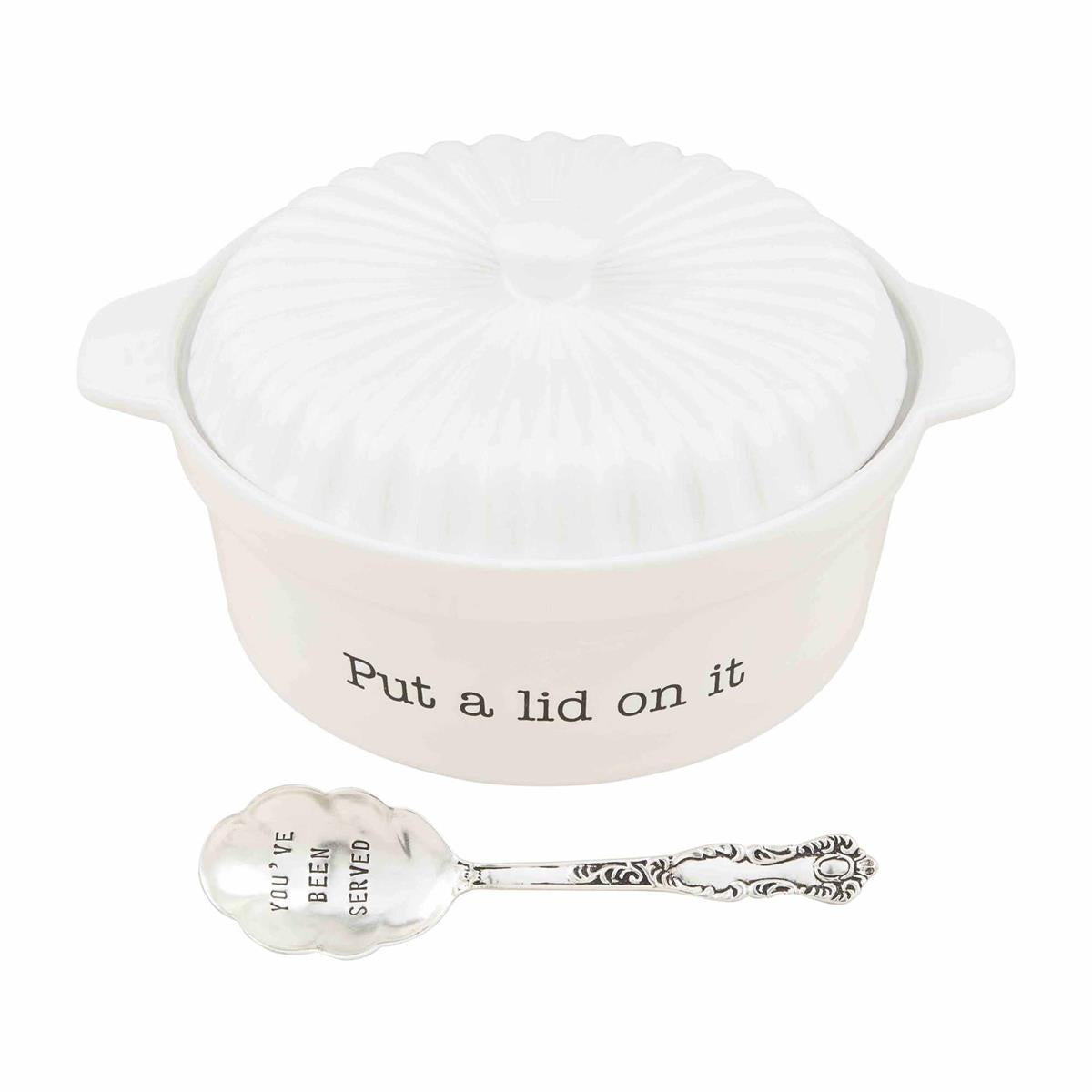 Mud Pie Dish - Lid On It Baking Set