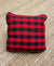 Pillow - Mini Black & Red Plaid