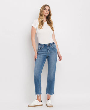 Vervet Vonnegut High Rise Straight Jeans