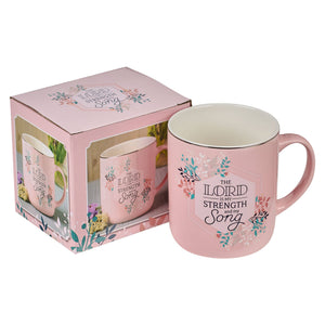 Mug - My Strength and My Song Pink