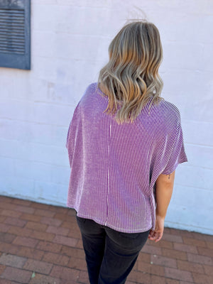ZENANA Stripe for the Pickin' Top - Various Colors!