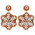 Christmas Jeweled Snowflake Earrings