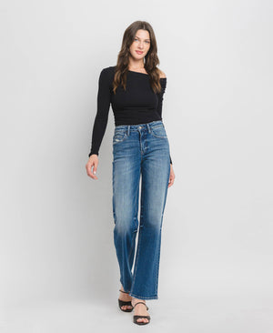 Vervet Pasadena High Rise Slim Wide Jeans