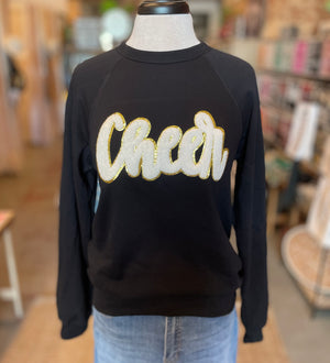 Graphic Sweatshirt - Bella+Canvas Chenille Cheer