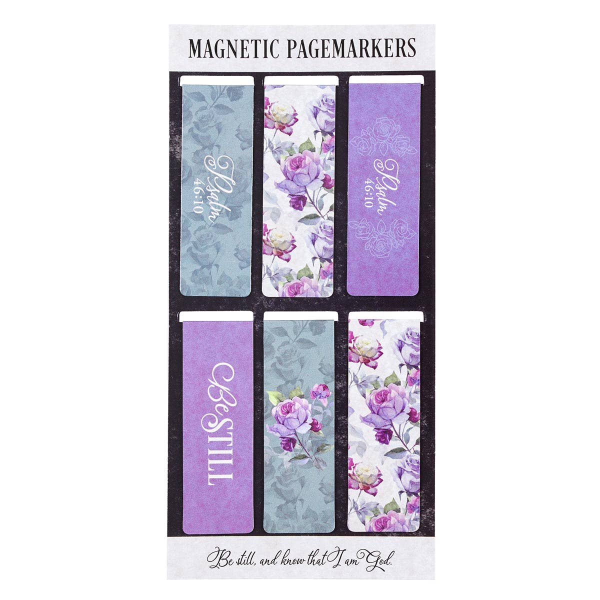 Magnetic Bookmark Set - Be Still - Psalm 46:10