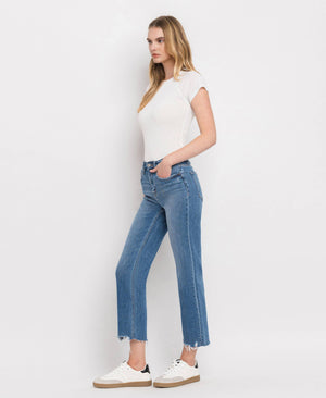 Vervet Vonnegut High Rise Straight Jeans