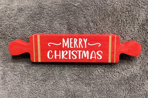 Block Sign - Holiday Rolling Pin