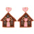 Christmas Gingerbread House Earrings