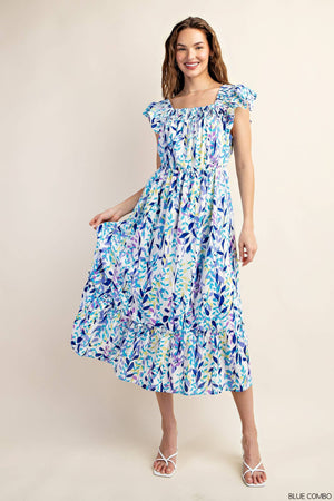 Kori Blue Bayou Midi Dress