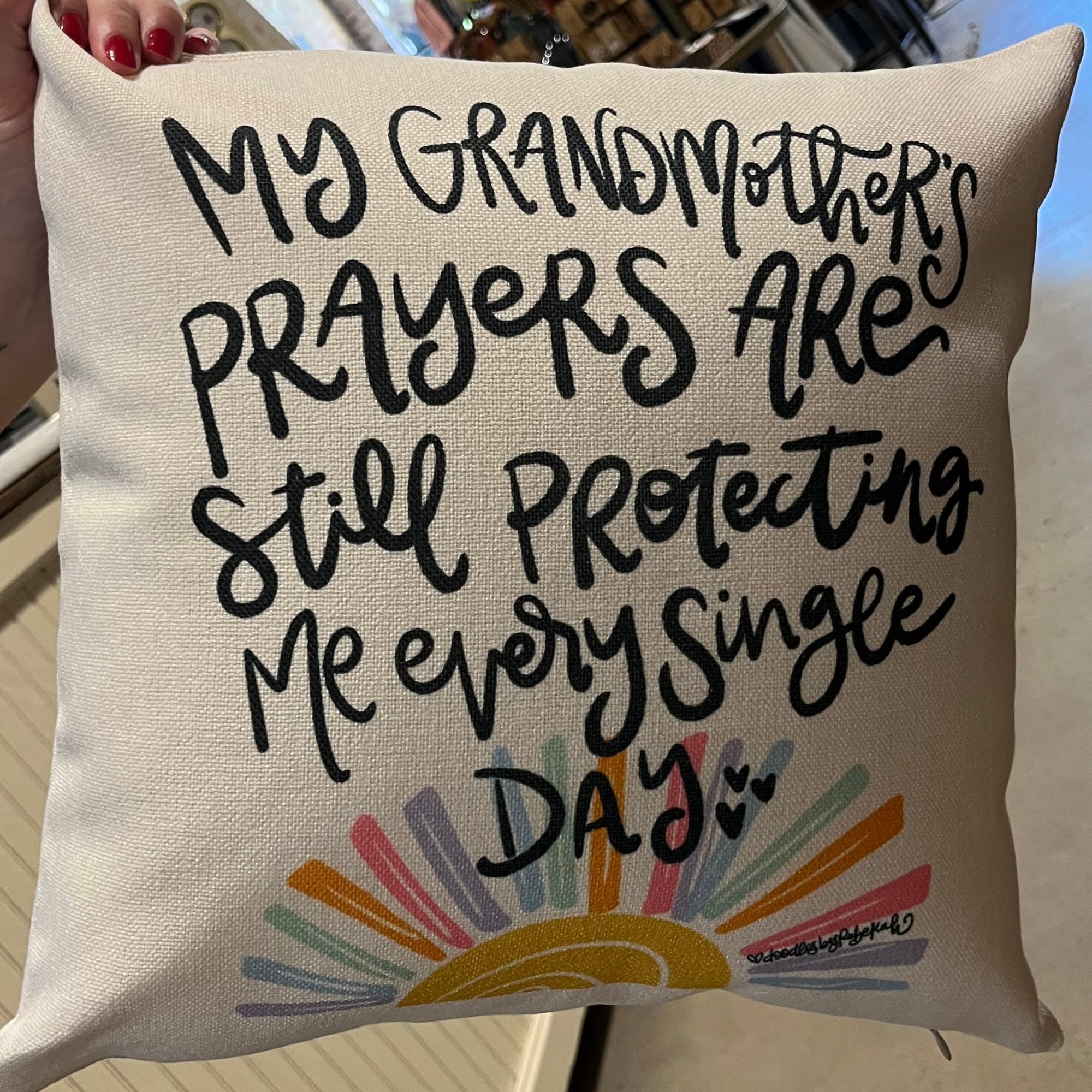 Pillow - My Grandmother's Prayers