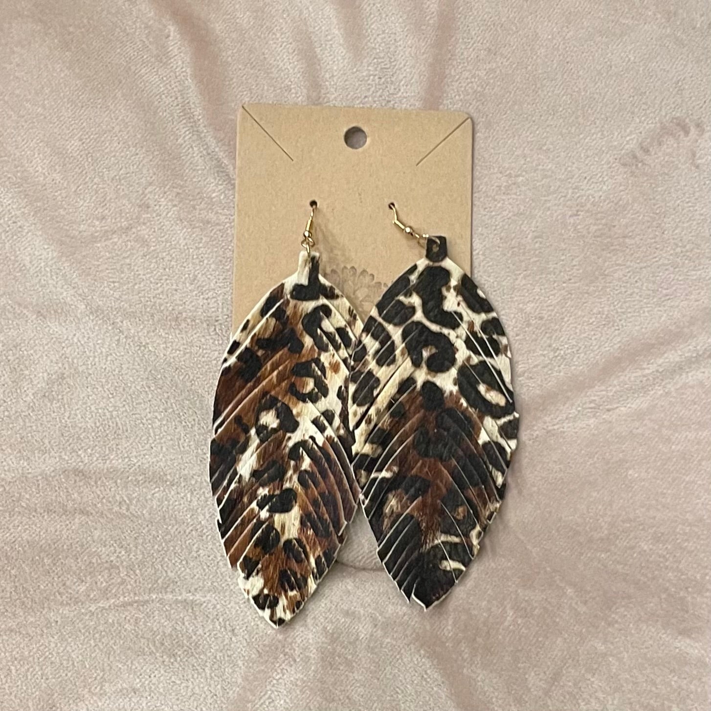 Earrings - Feathered & Fancy Purrrfection