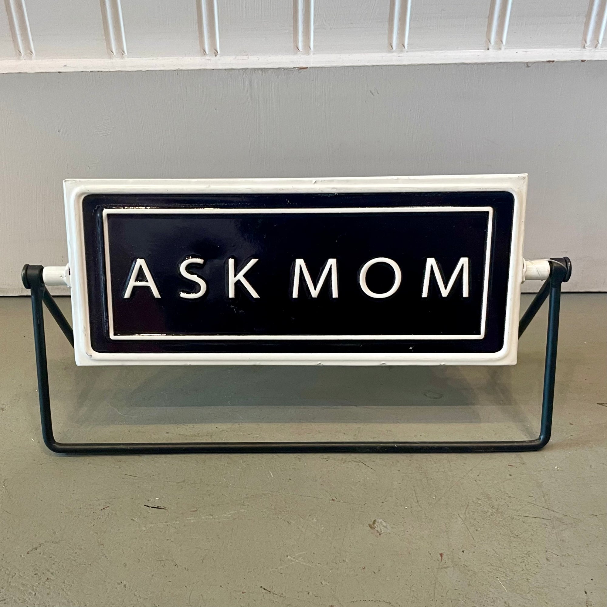 Flip Sign - Ask Mom/Ask Dad