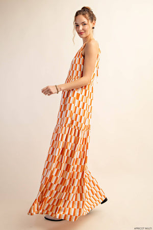 Kori Candy Corn Princess Maxi Dress