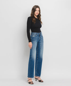 Vervet Pasadena High Rise Slim Wide Jeans