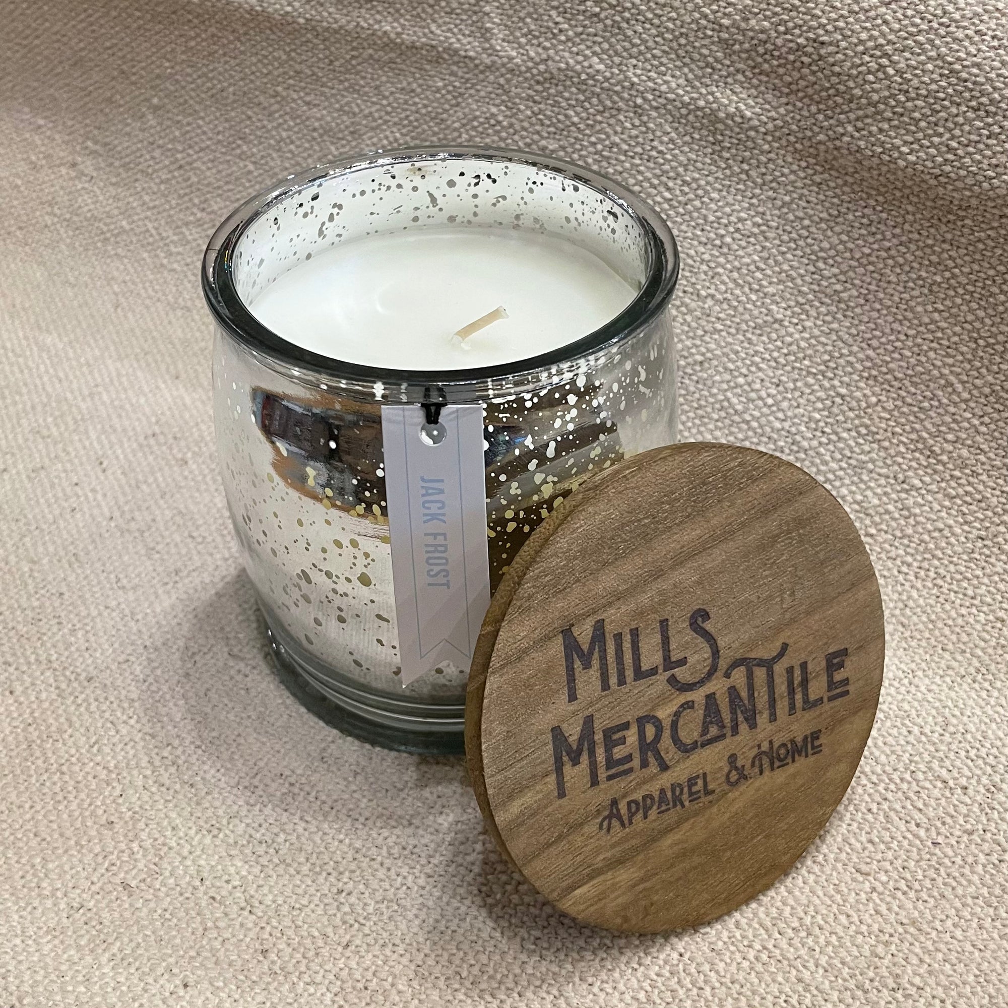 Mills Mercantile Candle - Jack Frost Scent