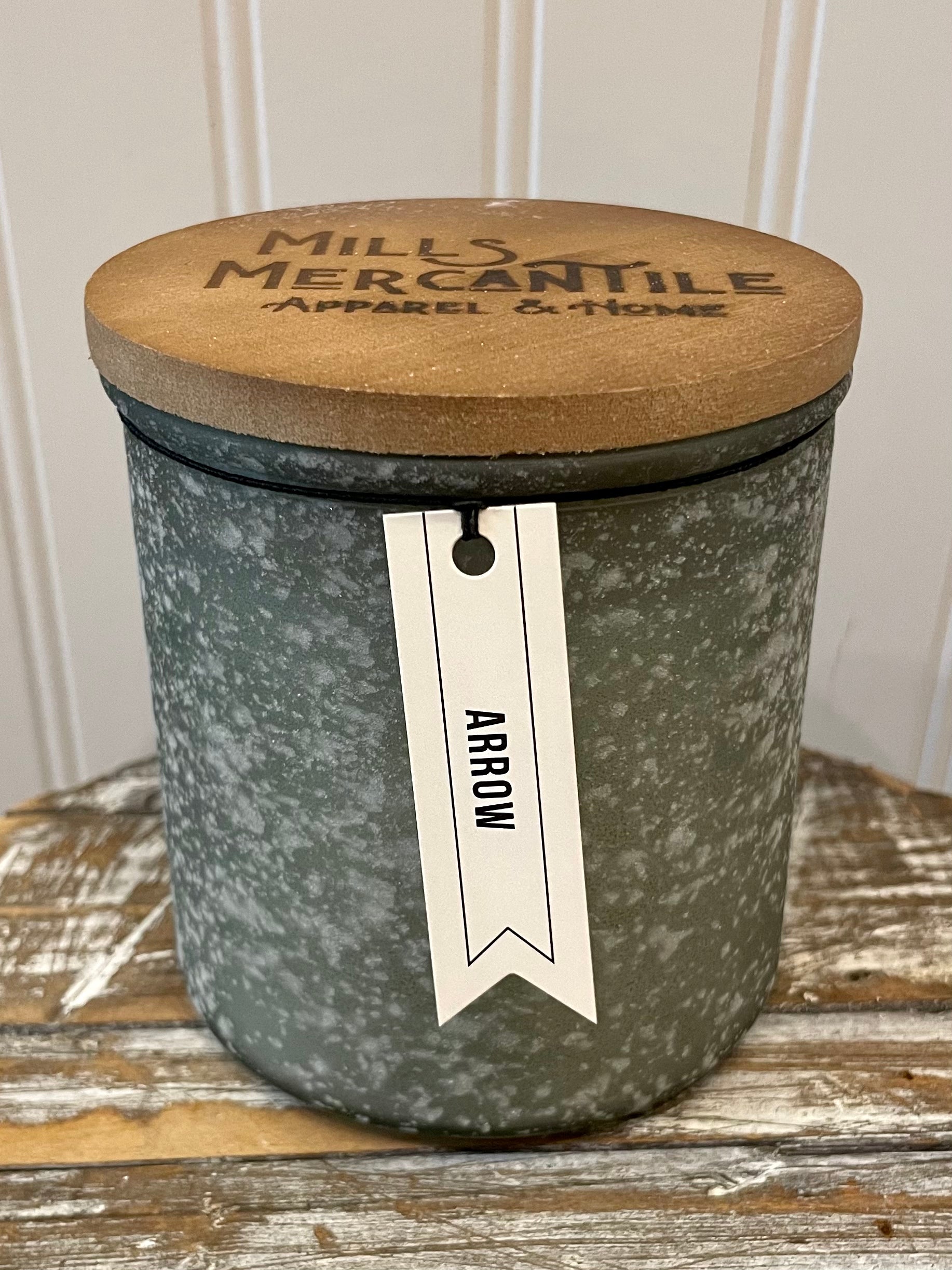 Mills Mercantile Candle - Arrow Scent