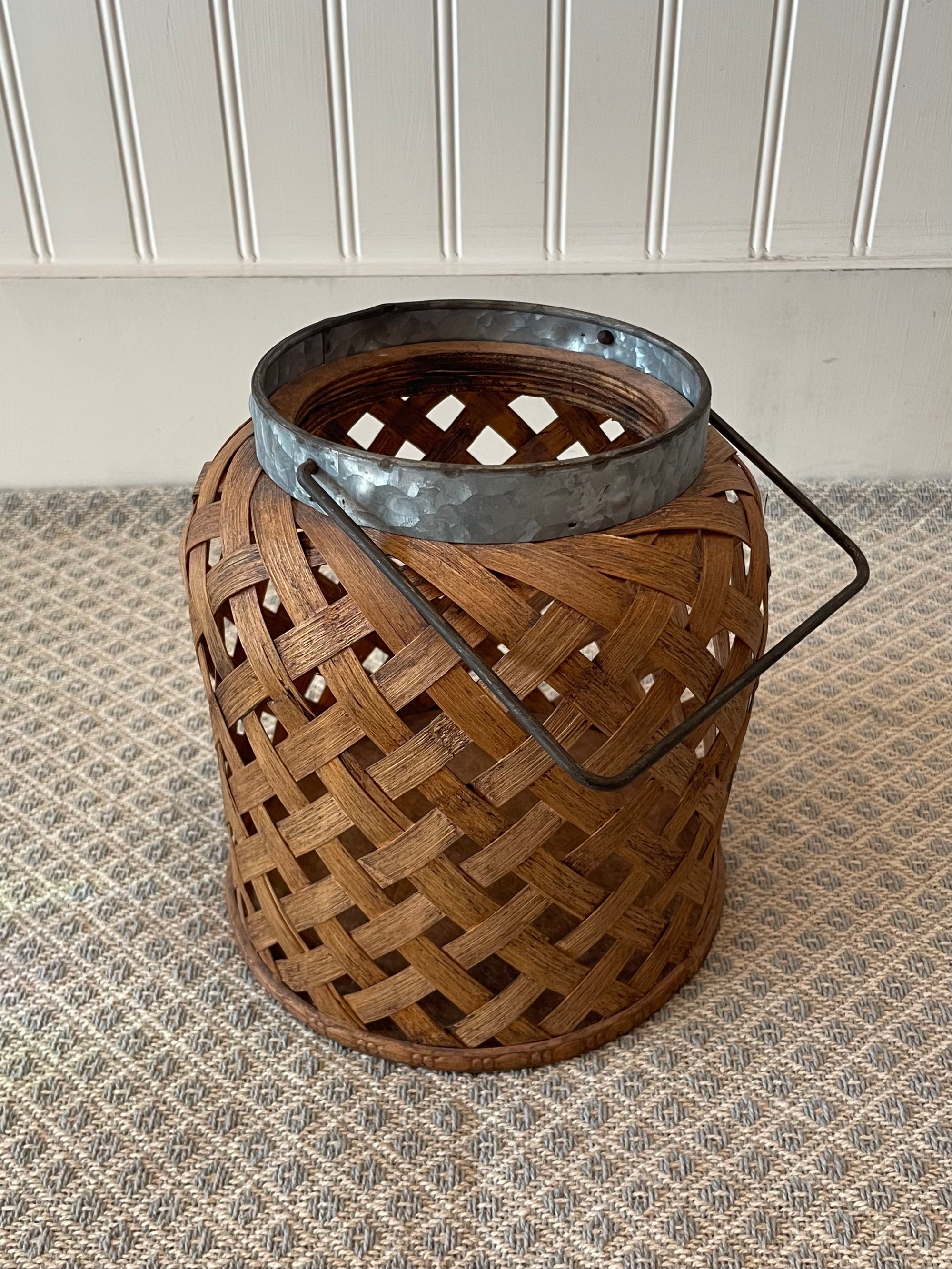 Basket - Braided Lantern