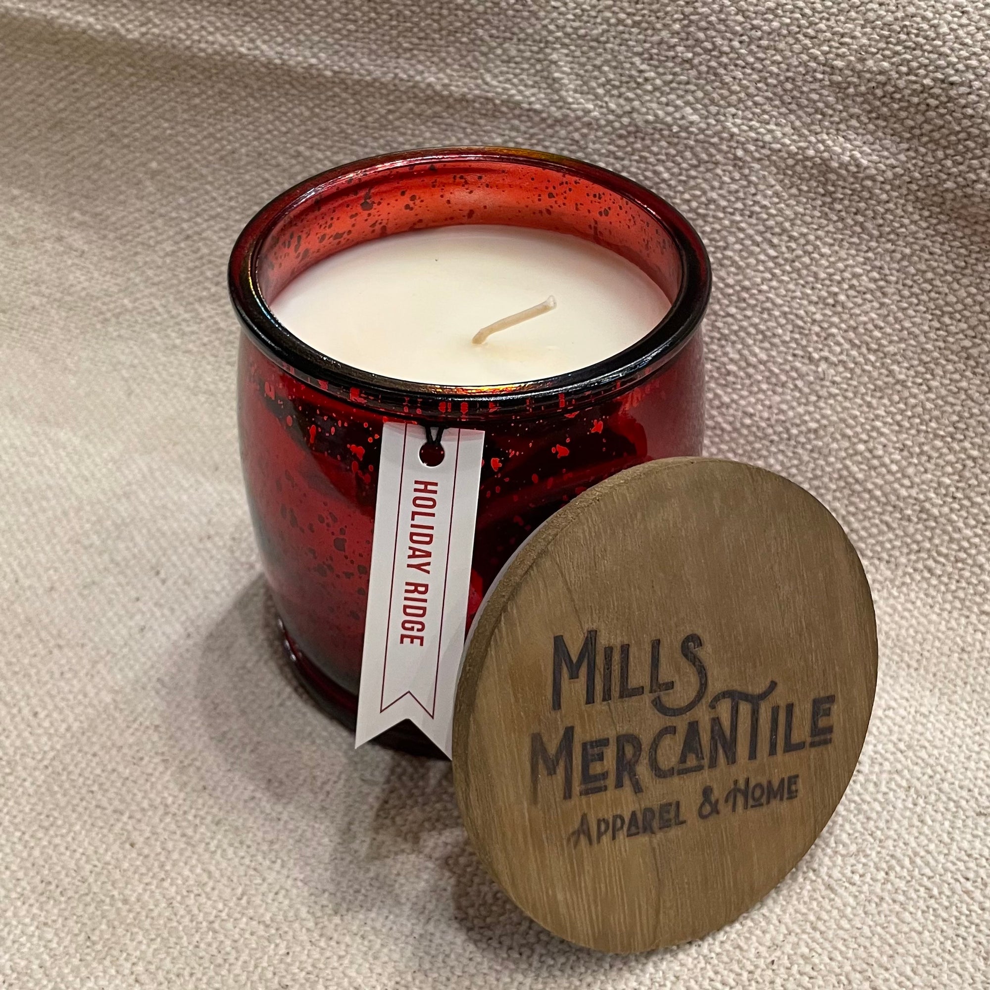 Mills Mercantile Candle - Holiday Ridge Scent