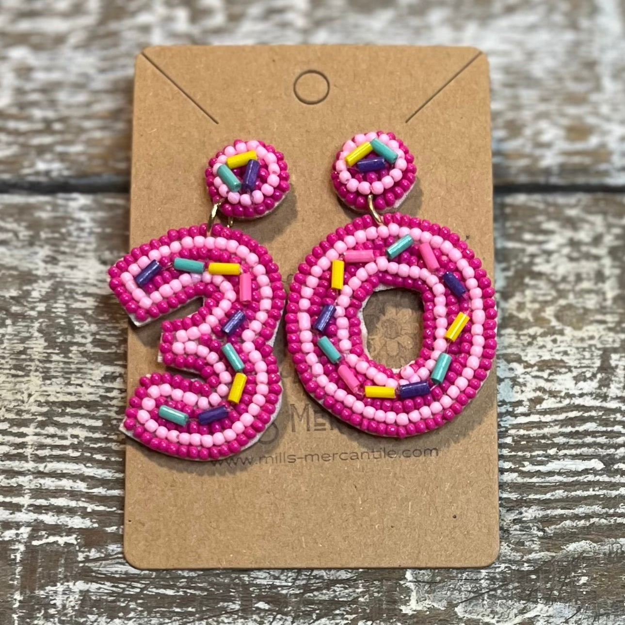 Earrings - 30th Birthday