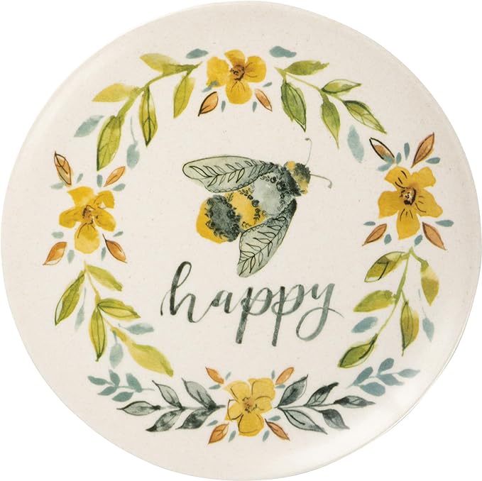 Dish - Bee Happy Plate - Mills Mercantile