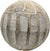 Wooden Decor - Carved Medallion Striped Decorative Ball