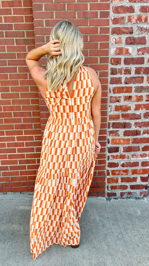 Kori Candy Corn Princess Maxi Dress