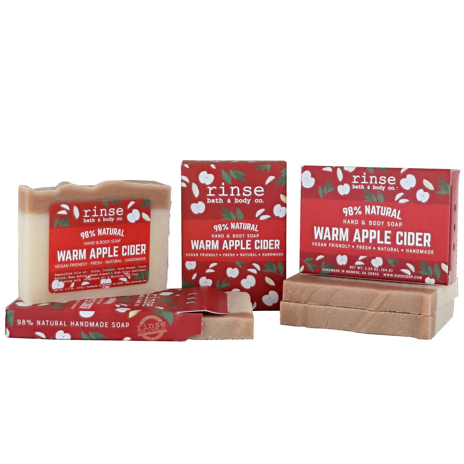 Holiday Mini Soap - Warm Apple Cider