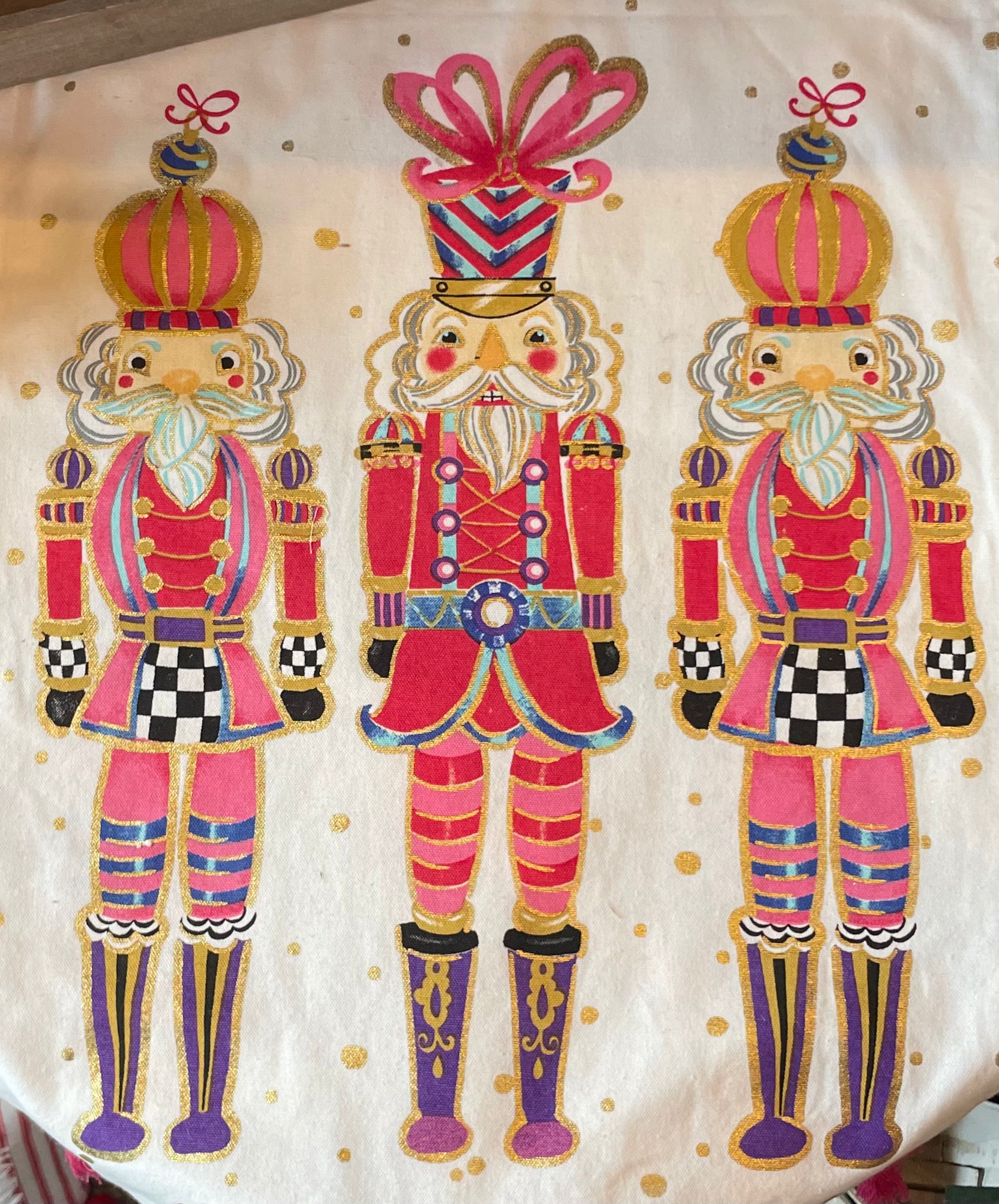 Table Runner - Taffy Town Nutcrackers