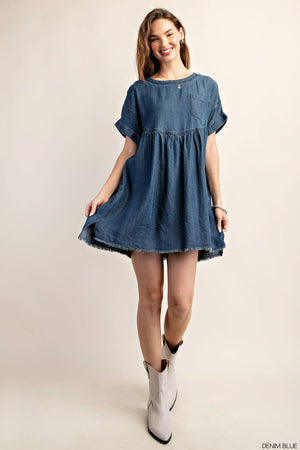 Kori That Special Moment Denim Shirt Dress