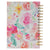 All Things Through Christ Multi-colored Floral Large Wirebound Journal