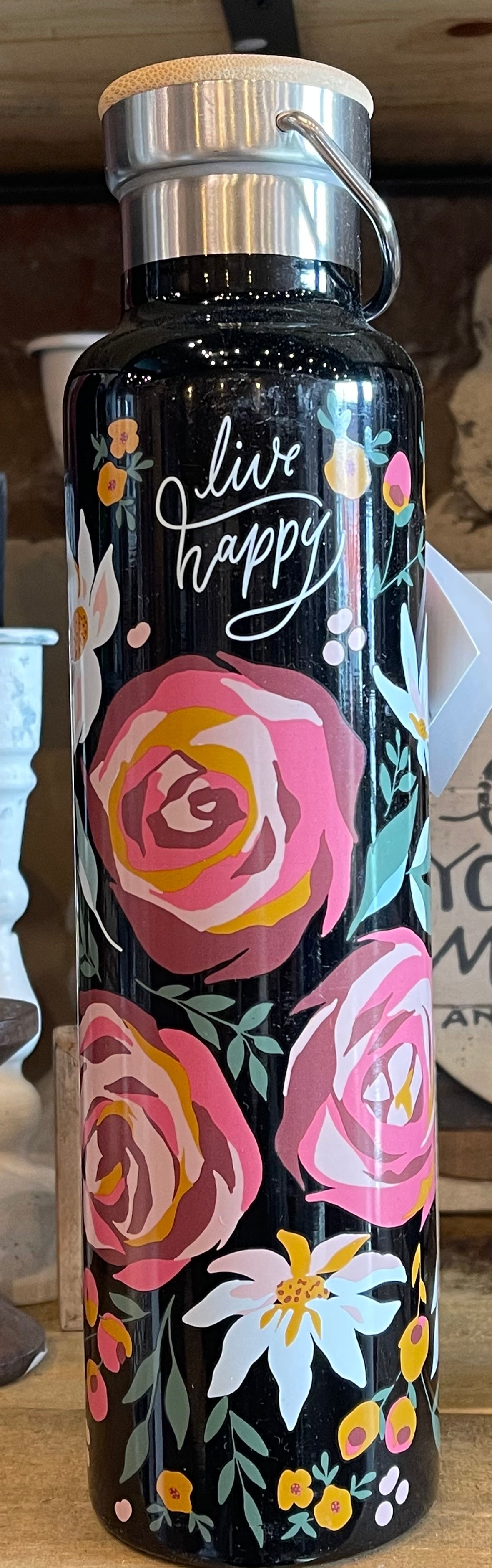 Insulated Bottle - Live Happy