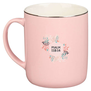 Mug - My Strength and My Song Pink