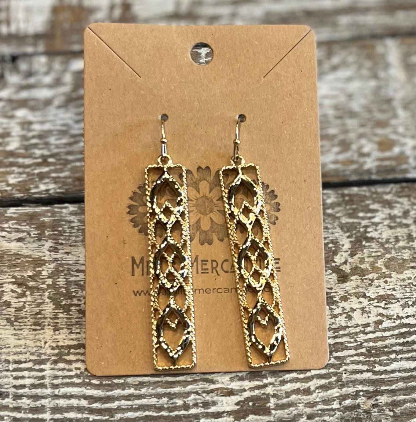 Earrings - Elemental Gold