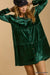 UMGEE Va Va Velvet Dress - Emerald Green