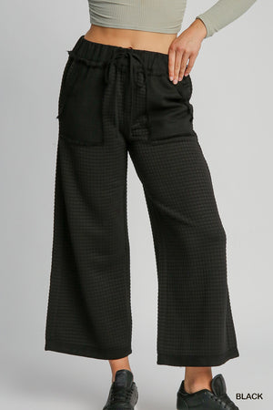 Umgee Grocery Run Casual Pants - Black