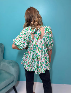 Entro Running in Circles Blouse