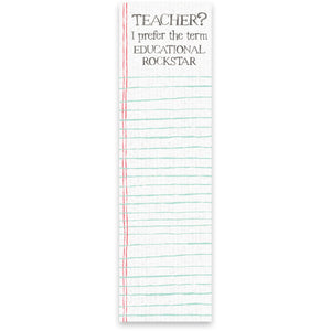 Notes - Teacher Magnetic Notepad