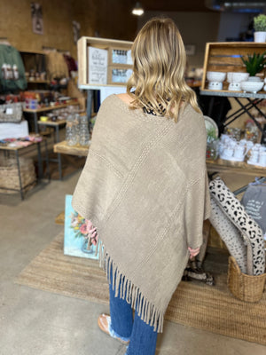 Not Your Granny's Shawl - Taupe