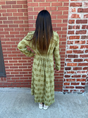 Umgee Olive You Maxi Dress