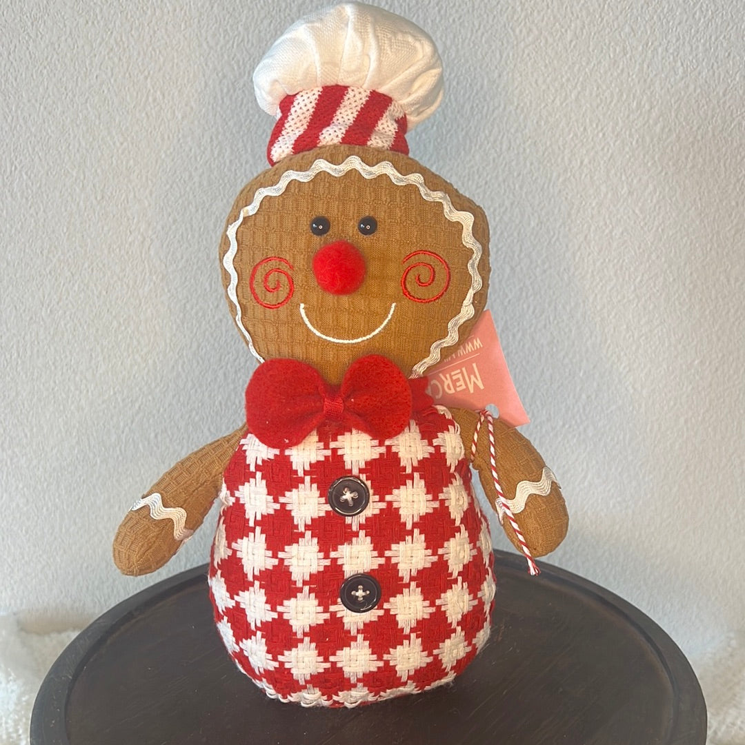 Plush - Stuffed Gingerbread w/Sweater